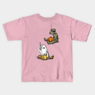 Ghostly Encounters- Carving Kids T-Shirt